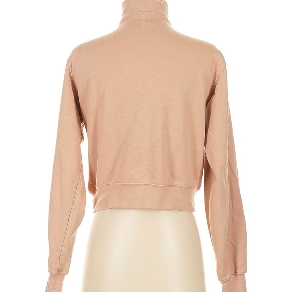 Fabletics Tan Zip Pullover XS - Picture 3 of 7